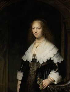 Retrato de Maria Trip de Rembrandt van Rijn